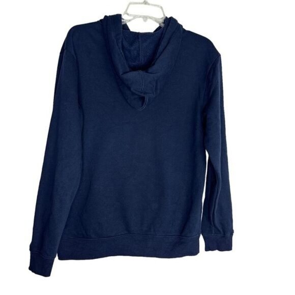 GAP Navy Kangaroo Pockets Hoodie Size Small - Picture 2 of 10